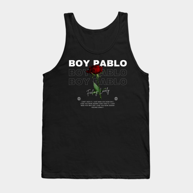 Boy Pablo // Flower Tank Top by TOY MACHINE 